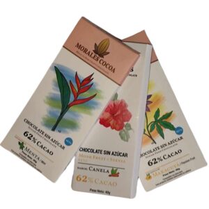 Chocolate Sin Azúcar al 62% de Cacao